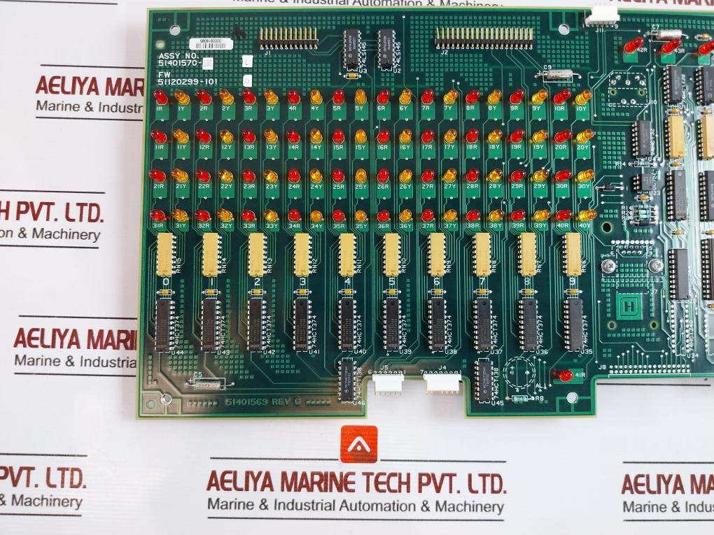 Honeywell 51401570-100 Pwb Keyboard I/F & Pc Board 0000818385 Rev.D 41206974353