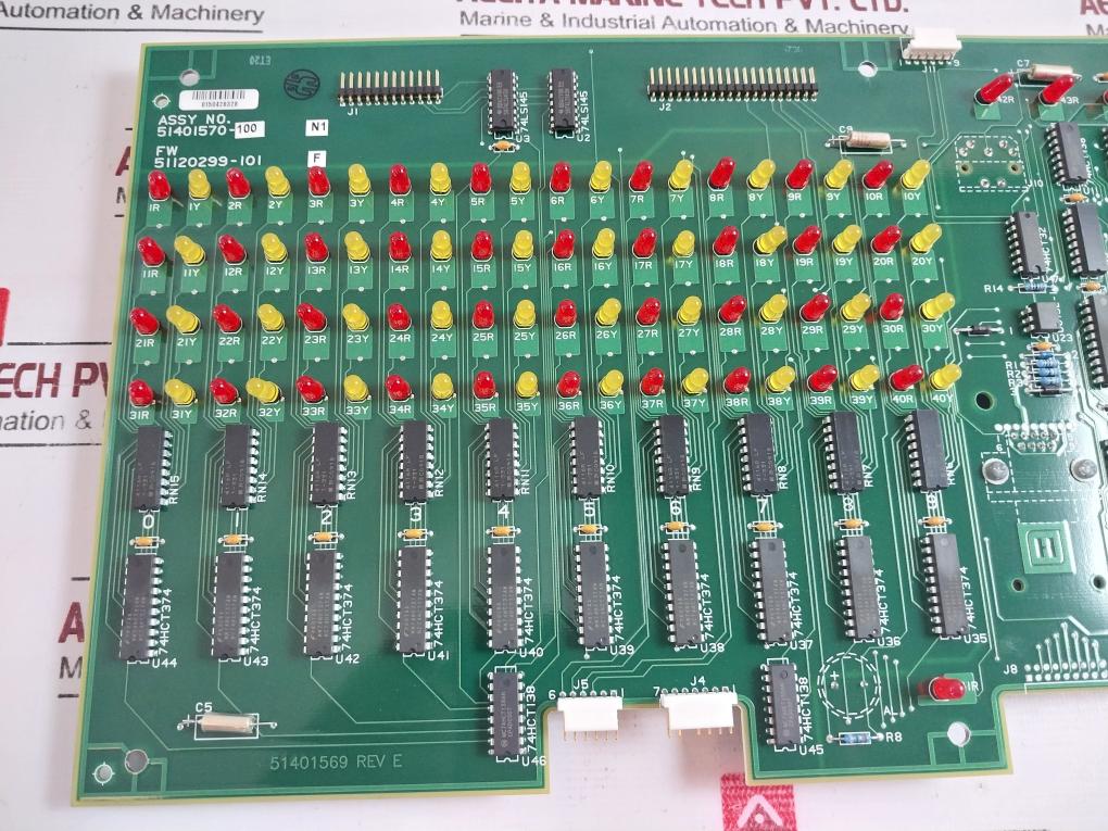 Honeywell 51401570-100 Pwb Keyboard Interface Board 51401569-100 Rev E