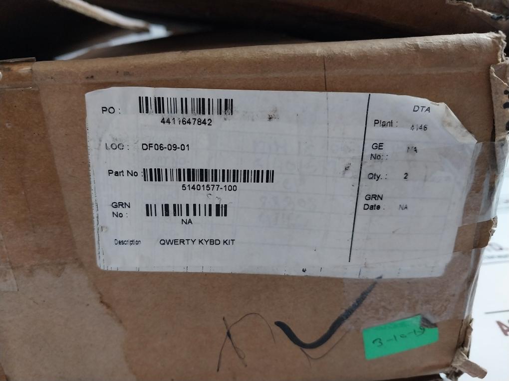 Honeywell 51401577-100 Qwerty Operator Keyboard Rev. E