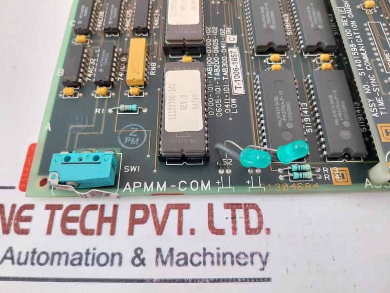 Honeywell 51401598-100 Time-sync Communication Daughter Card Rev: F