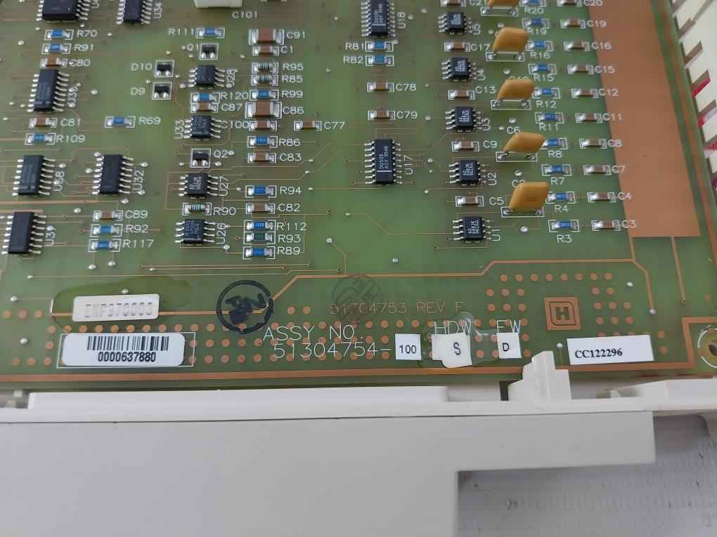 Honeywell 51401618-100 15 Slot Siom Backplane System Assembly 51402599-100 Rev-b