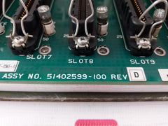 Honeywell 51401618-100 15 Slot Siom Backplane System Assembly 51402599-100 Rev-b
