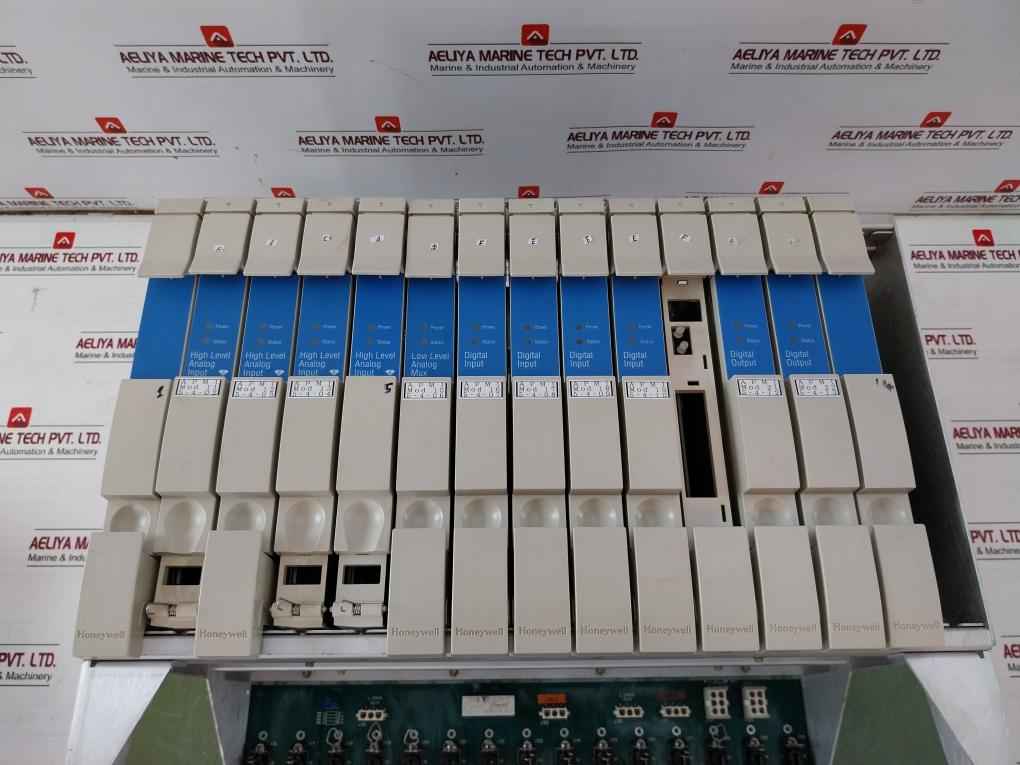 Honeywell 51401618-100 15 Slot Siom Backplane System Assembly 51402599-100 Rev-b