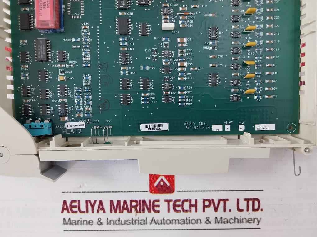 Honeywell 51401618-100 15 Slot Siom Backplane System Assembly 51402599-100 Rev-b