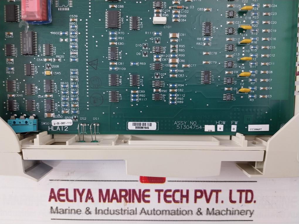 Honeywell 51401618-100 15 Slot Siom Backplane System Assembly 51402599-100 Rev-b