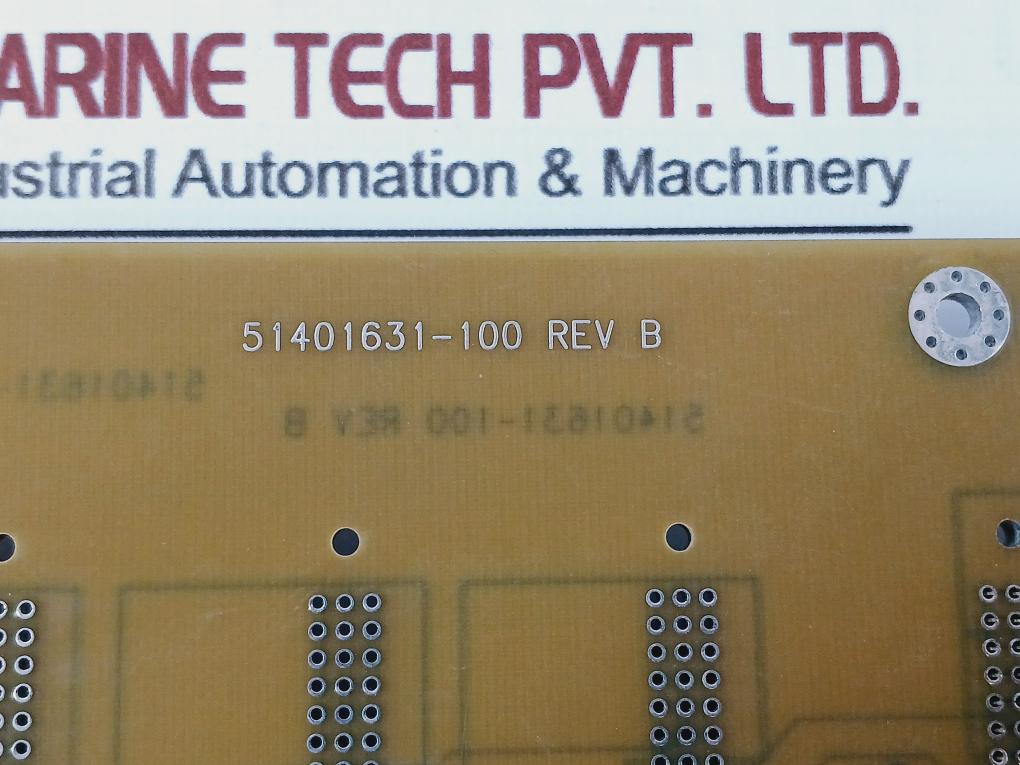 Honeywell 51401632-100 Back Panel Module Rev B 51401631 94V-0, P-v0-4