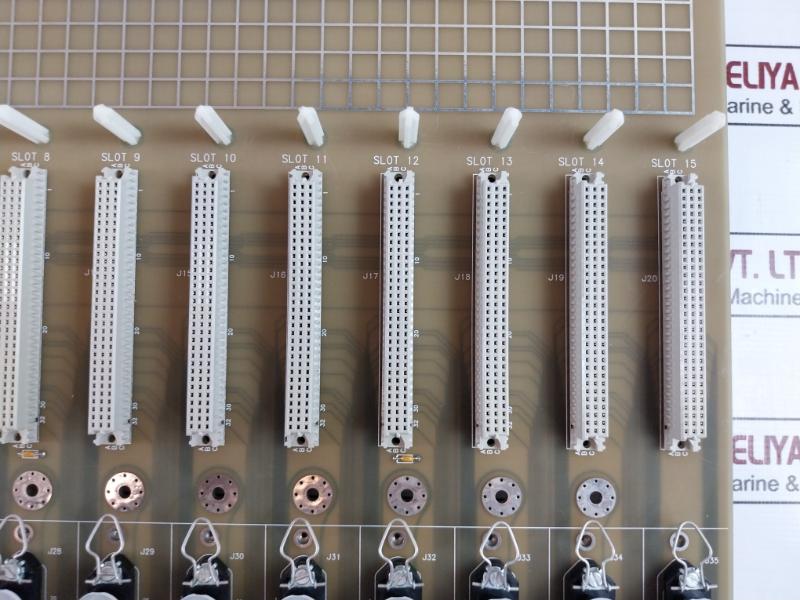 Honeywell 51401632-100 Hpm 1-15 Slot Backpanel 51401631-100 Rev B