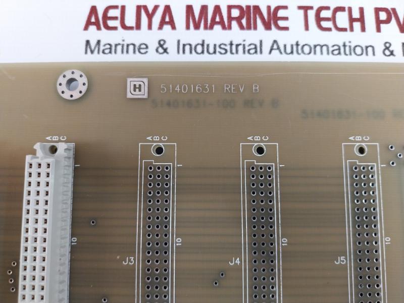 Honeywell 51401632-100 Hpm 1-15 Slot Backpanel 51401631-100 Rev B