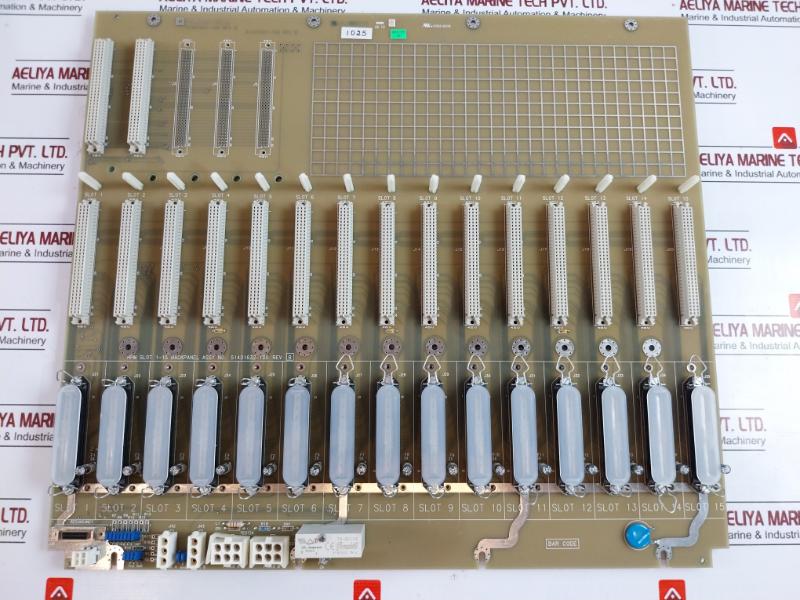 Honeywell 51401632-100 Hpm 1-15 Slot Backpanel 51401631-100 Rev B