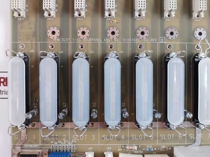 Honeywell 51401632-100 Hpm 1-15 Slot Backpanel 51401631-100 Rev B