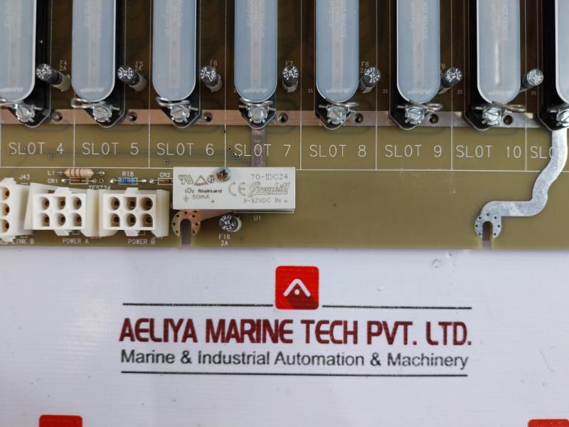 Honeywell 51401632-100 Hpm 1-15 Slot Backpanel 51401631-100 Rev B