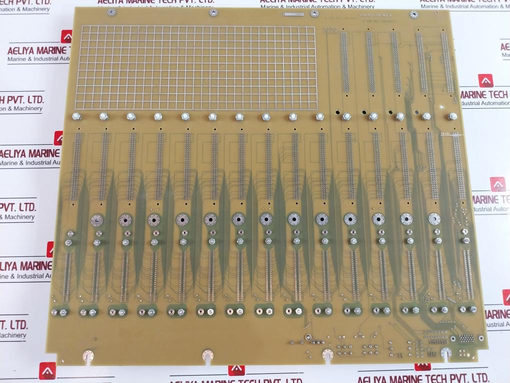 Honeywell 51401632-100 Process Board Hpm Slot 1-15 Backplane 51401632-100 Rev B