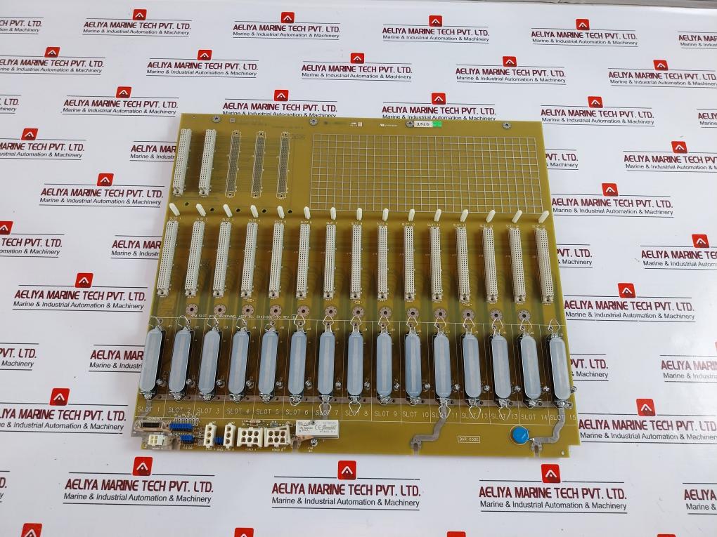 Honeywell 51401632-100 Process Board Hpm Slot 1-15 Backplane 51401632-100 Rev B