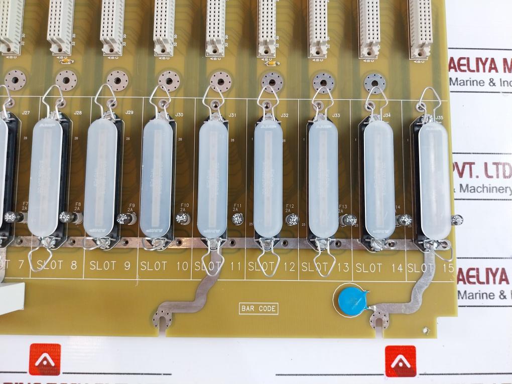 Honeywell 51401632-100 Process Board Hpm Slot 1-15 Backplane 51401632-100 Rev B