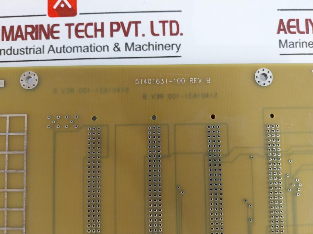 Honeywell 51401632-100 Process Board Hpm Slot 1-15 Backplane 51401632-100 Rev B