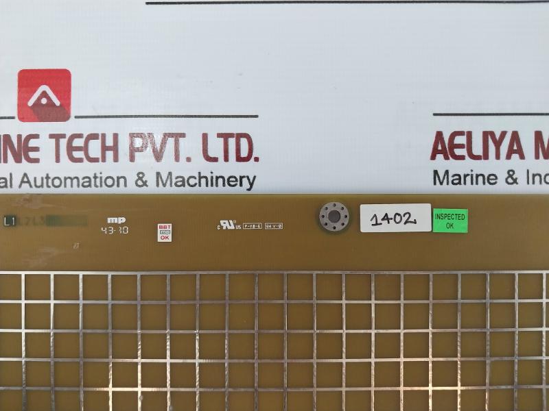 Honeywell 51401632-100 Slot 1-15 Backpanel Module 94V-0, 24Vdc Rev B