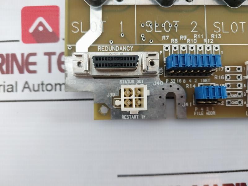 Honeywell 51401632-100 Slot 1-15 Backpanel Module 94V-0, 24Vdc Rev B