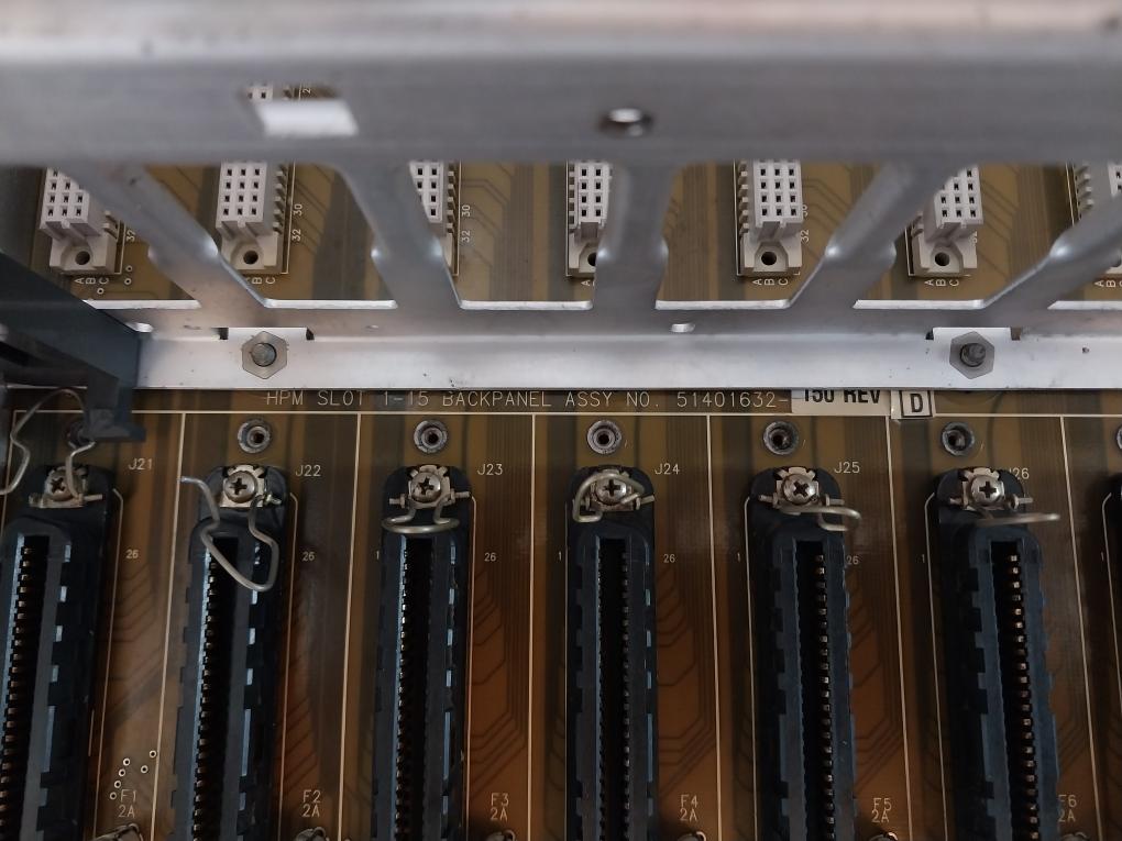 Honeywell 51401632-150/ 51401631-100 Hpm Slot 1-15 Back Panel Module