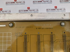 Honeywell 51401632-150/ 51401631-100 Hpm Slot 1-15 Back Panel Module