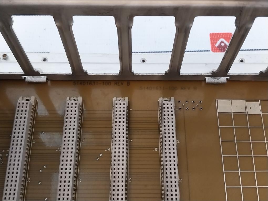 Honeywell 51401632-150/ 51401631-100 Hpm Slot 1-15 Back Panel Module