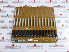 Honeywell 51401632-150 Hpm Slot 1-15 Backpanel Module D-5844-a-104 Rev.E