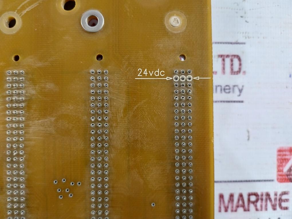 Honeywell 51401632-150 Hpm Slot 1-15 Backpanel Module D-5844-a-104 Rev.E