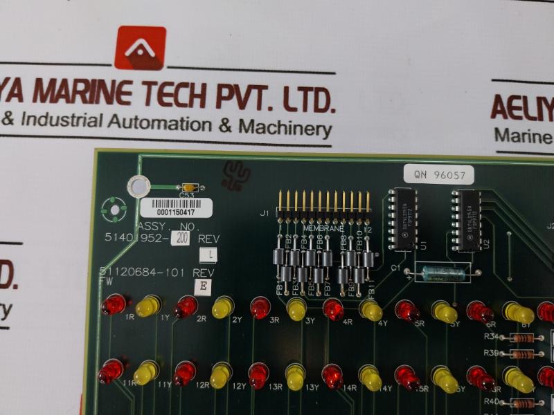 Honeywell 51401952-200 Printed Circuit Board 51401951-100 Rev E
