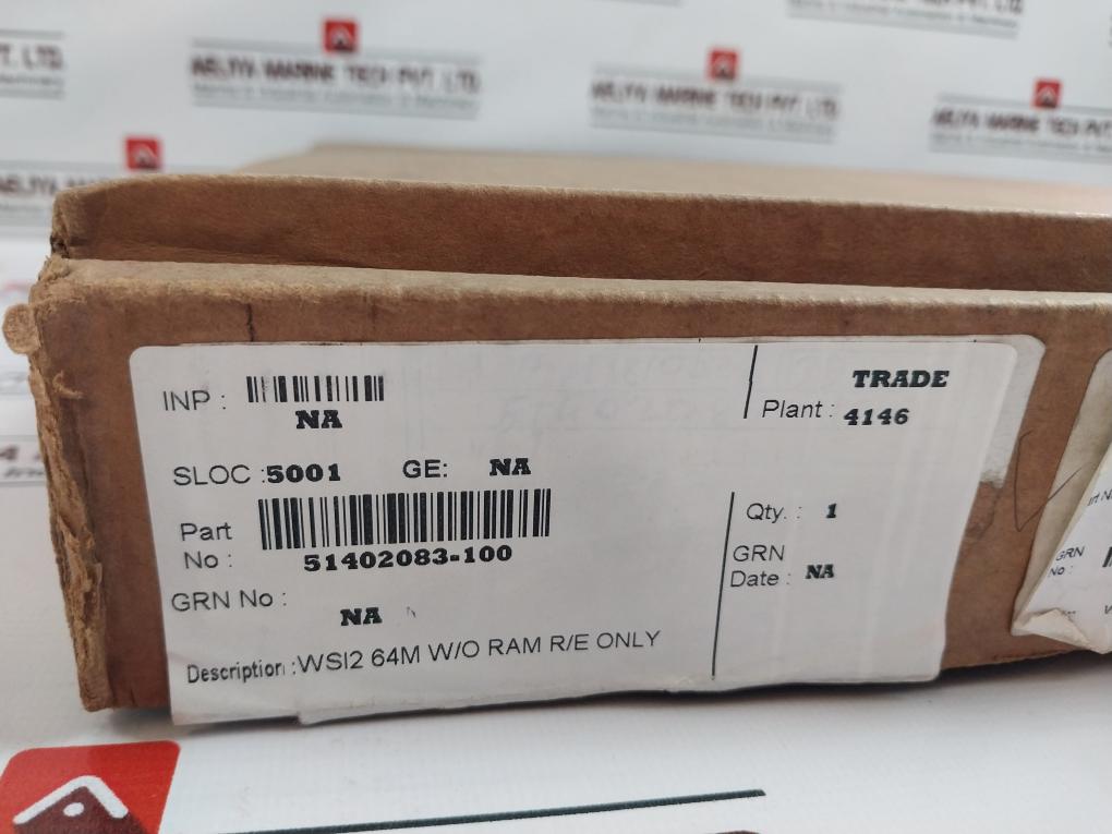 Honeywell 51402083-100 Wsi2 Memory Processor Module Board 64m W/o Ram Model 743