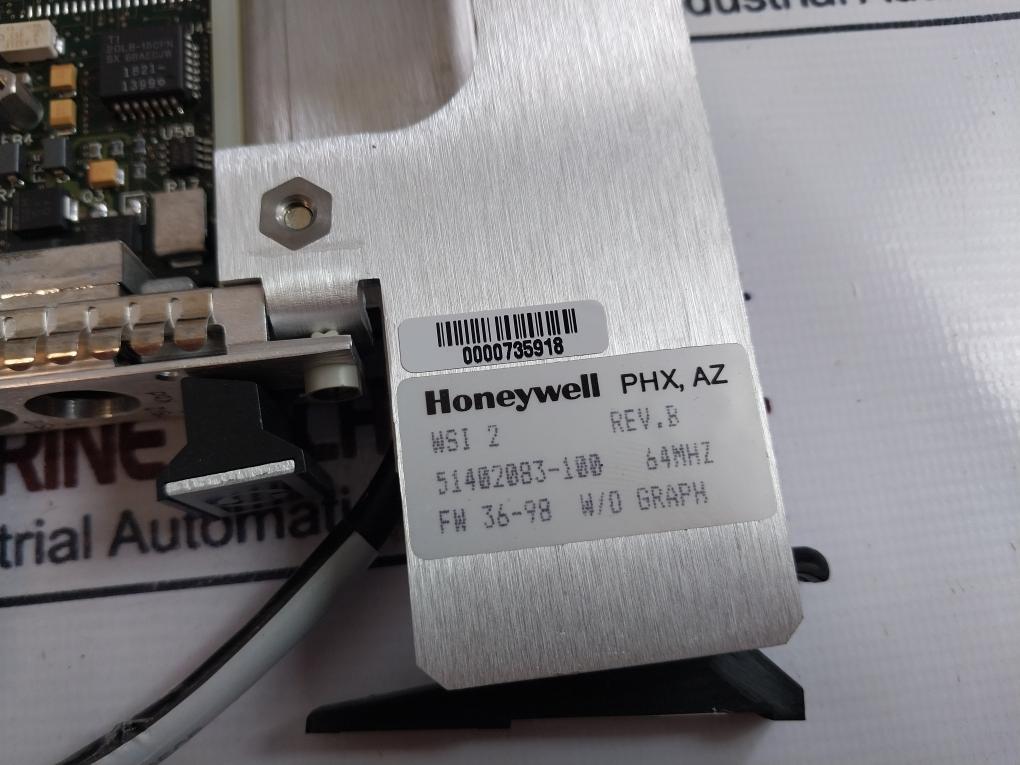 Honeywell 51402083-100 Wsi2 Memory Processor Module Board 64m W/o Ram Model 743