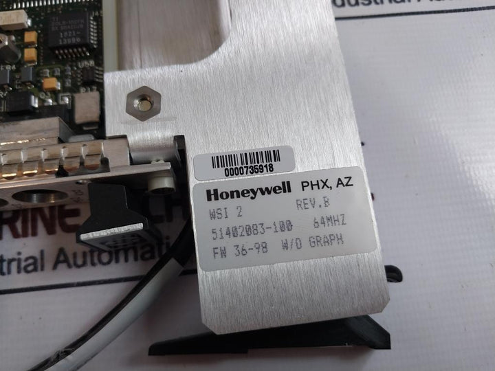 Honeywell 51402083-100 Wsi2 Memory Processor Module Board 64m W/o Ram Model 743