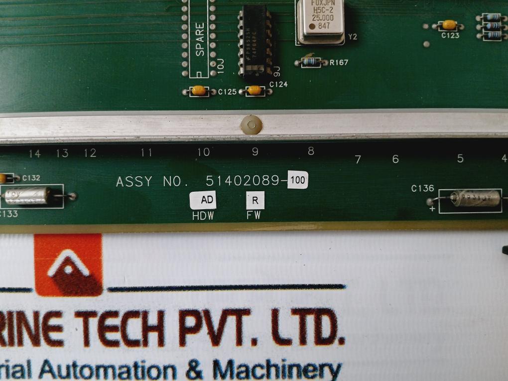 Honeywell 51402089-100 Interface Circuit Board Rev H 94V