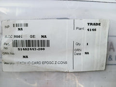 Honeywell 51402447-200 Epdgc I/O Board 51402446-100 Rev E