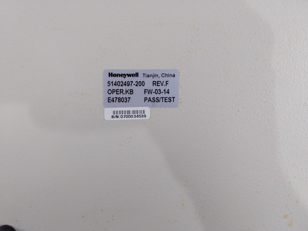 Honeywell 51402497-200 Oep Keyboard Of Dcs System Fw-03-14