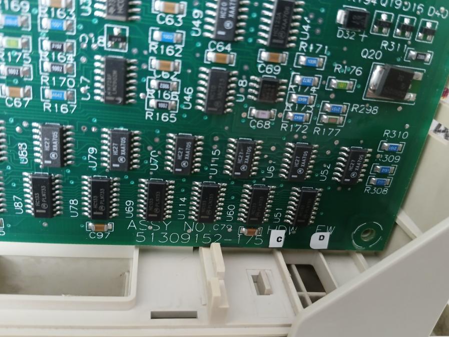 Honeywell 51402599-100 15 Slot I/O Backplane System 51304754-100 Mu-plam02 Rev:A