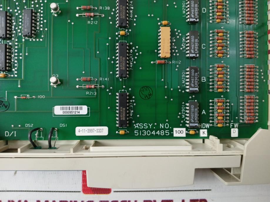 Honeywell 51402599-100 15 Slot I/O Backplane System 51304754-100 Mu-plam02 Rev:A