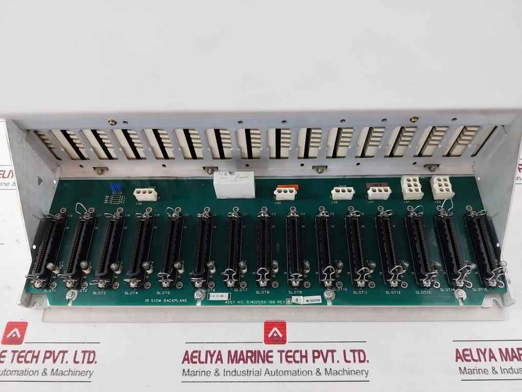 Honeywell 51402599-100 15 Slot Siom Backplane System Mu-plam02 Rev: A