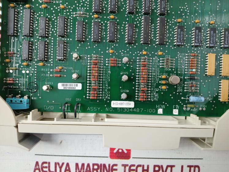 Honeywell 51402599-100 Input Output Rack Module 51304362-100 51304487-100 Rev: B