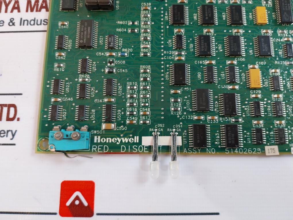 Honeywell 51402625-175 Digital Input Soe Card Mc-pdis12
