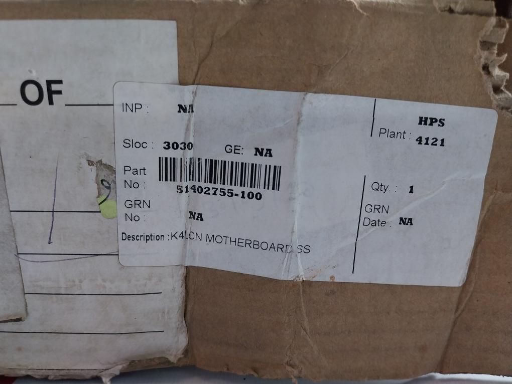 Honeywell 51402755-100 K4Lcn Motherboard Ss 51201795-400