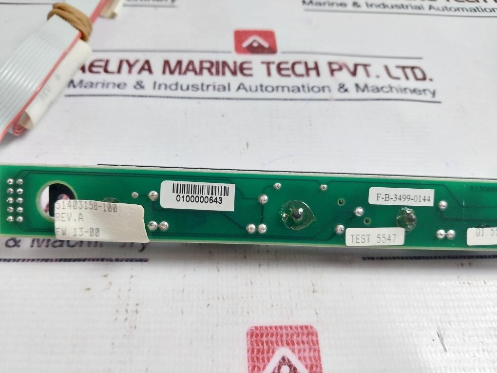 Honeywell 51403158-100 Control Panel Assembly