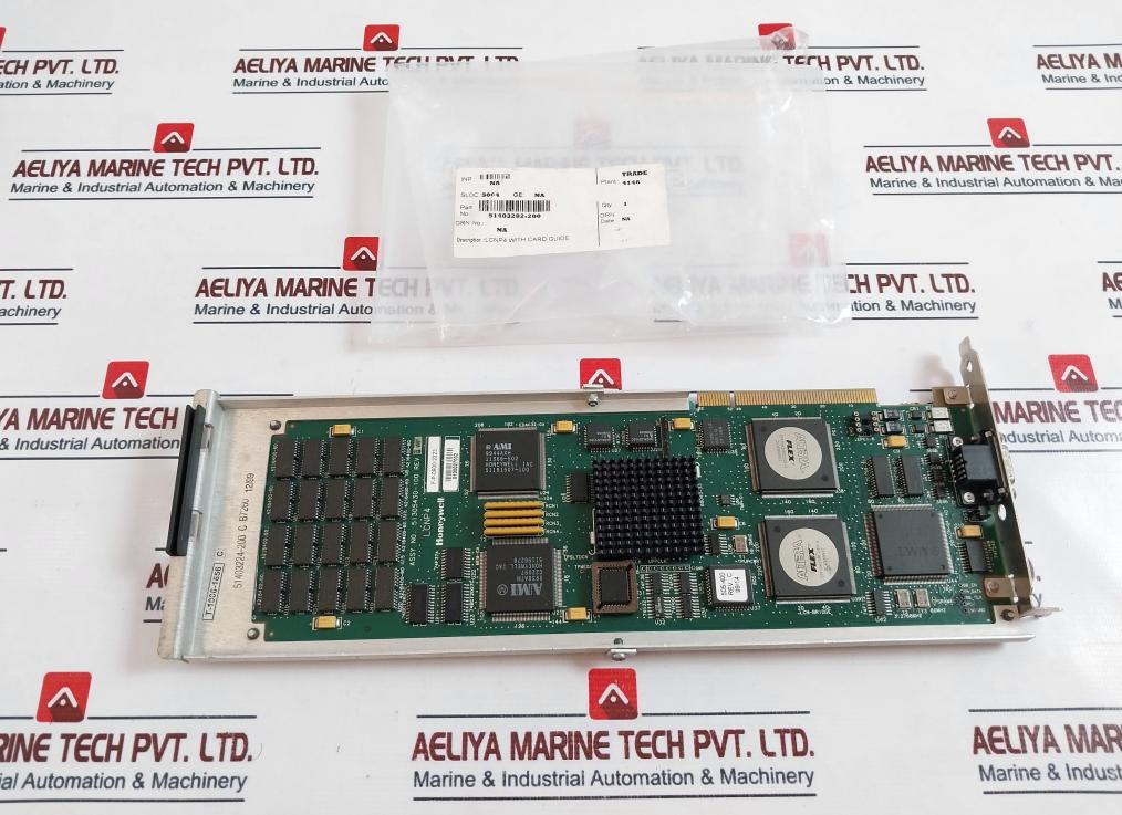 Honeywell 51403282-200, Lcnp4 With Card Guide Rev.a