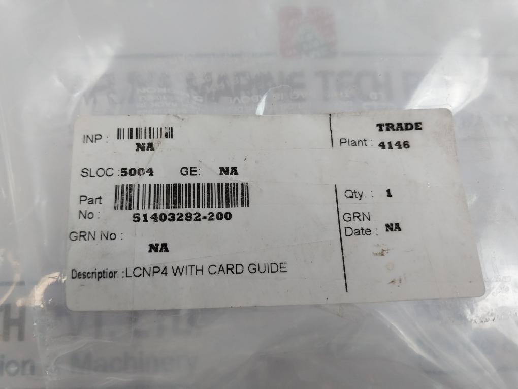 Honeywell 51403282-200, Lcnp4 With Card Guide Rev.a