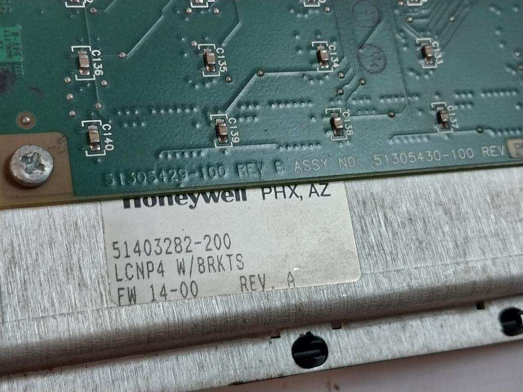 Honeywell 51403282-200, Lcnp4 With Card Guide Rev.a