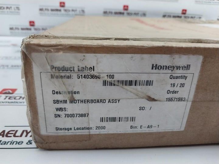 Honeywell 51403698-100 Sbhm Motherboard Assy