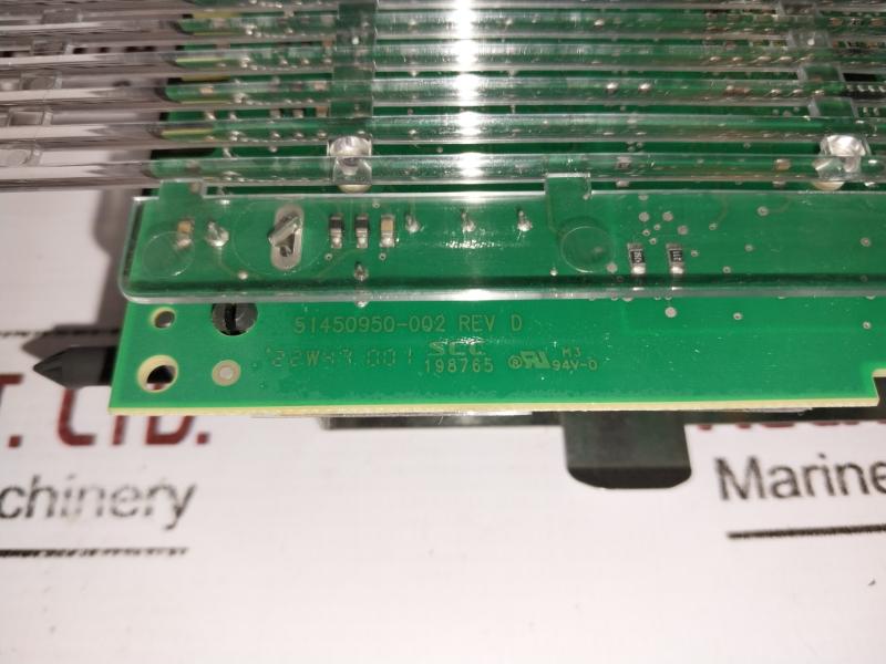 Honeywell 51450951-002 Pcb Card For Analog Input Rev.D 51450950-002 198765 94V-0