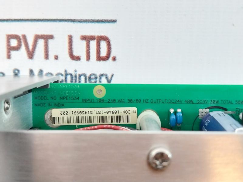 Honeywell 51450991-002 Switching Power Supply, 5Vdc/6A, 24Vdc/2A, 58W, Npe1534