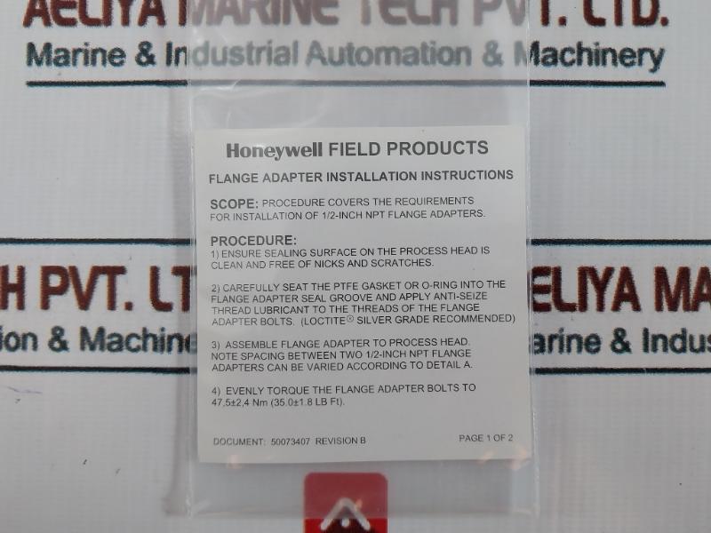 Honeywell 51452865-501 Meterbody Gasket Kit Class Fi