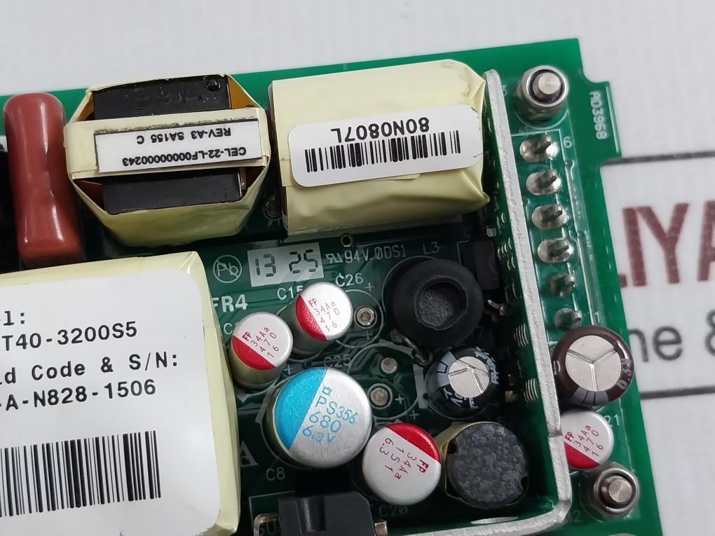 Honeywell 51453015-001 V6 Minitrend Power Board Rev K 50–60 Hz 40W