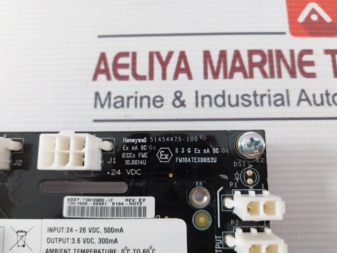 Honeywell 51454475-100 Controller Memory Backup With Battery Charge