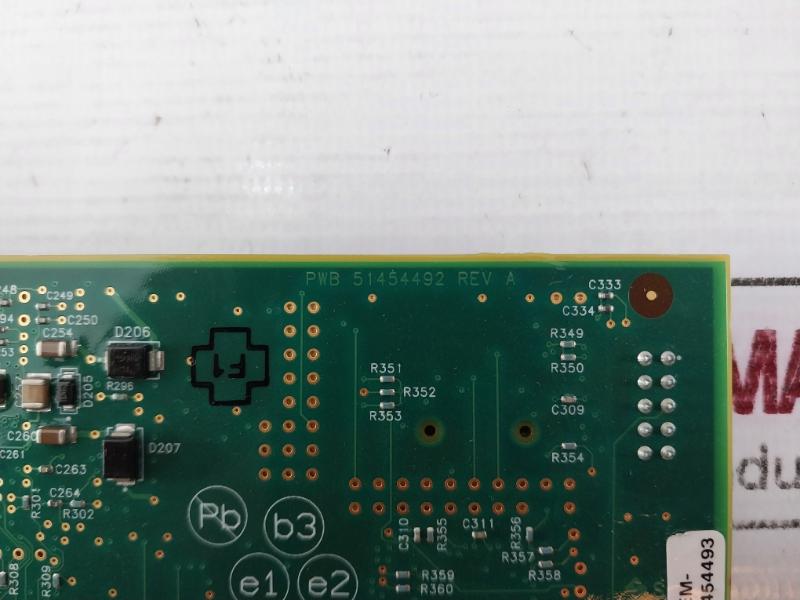 Honeywell 51454493-126 Interface Board Bn16w32-d0595 Rev Hw: D Fw: C